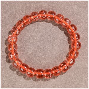 Bracelet de perles élastiques en jade de quartz rouge pour bracelets à breloques unisexes Bracelet pour homme Bracelets Design Bijoux de créateur Bijoux de créateur