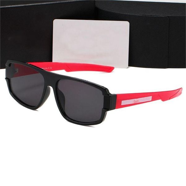 Gafas de sol de ciclismo sexy rojo gafas de sol polarizadas para hombres con anteojos de protección de radiación de estilo europeo gafas retro clásicas gafas de sol de lujo