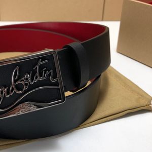 Ceinture rouge pour hommes de qualité supérieure 40mm marque de luxe designer ceinture pour femmes mode style décontracté à la fois style classique de luxe plus haute qualité de comptoir cadeau exquis 005