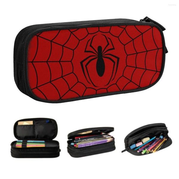 Étui au crayon Web Spider pour filles Big Capacity Pen Box Box Sac SCHOOL SCHOOL