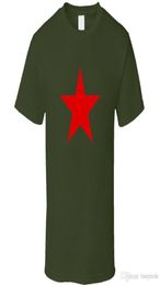 Red Star Retro T -shirt Heren Sovjet Communistische politieke che guevara Nieuw van US T -shirt zomernieuwigheid Cartoon T -shirt8496338