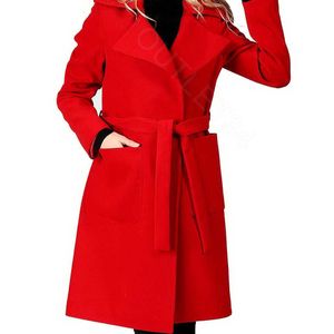 Doudoune rouge pour femme, manteau d'hiver en coton, de haute qualité, bon marché, en Stock, vêtements uni, chaînes d'approvisionnement Agile, vente en gros