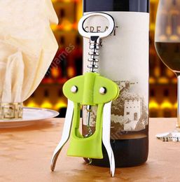 Ouvre-bouteilles de vin rouge 2 en 1 ouvre-bouteille de bière en plastique en acier inoxydable vins tire-bouchon barre outil essentiel accessoires de cuisine 250pcs DAJ500