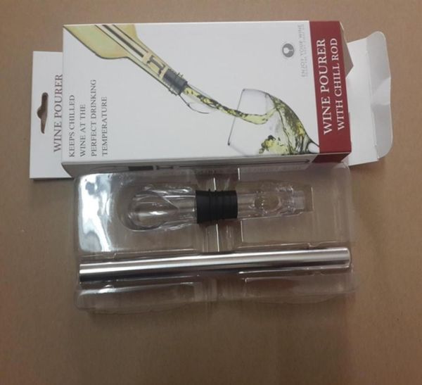 Enfriador de vino tinto, Enfriadores de botellas de vino de acero inoxidable, varilla para enfriar vino, accesorios para varilla fría, 1 Uds., lote6095717