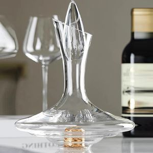 Decanter de vino tinto Class Crystal Class and Airator Elegant Carafe Gifts Accesorios 240415