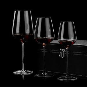 Verre à vin rouge ensemble ménage gobelet luxe cristal verre européen haut de gamme Oblique Bordeaux verre à vin 210326
