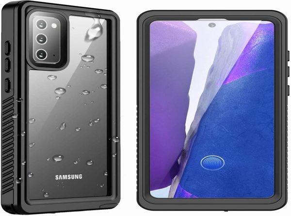Redpepper pour Galaxy Note 20 Ultra Imperproof Case Slim Fit IP68 Couvercle d'armure à neige à l'étalage en saleté en saleté pour amortissement pour Samsung 1398669