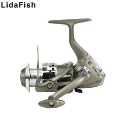 Moulinets 2023 offre spéciale LidaFish marque SC10007000 argent gris série mise à niveau 5.5: 1 placage en plastique gauche/droite moulinet de pêche