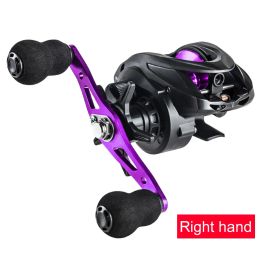 Reels Baitcasting Fishing Reel Reel Max Drag 6.3: 1 Ratio AC2000 Ultralight Aascasting Reel Spool Aas Casting Saltfresh Water Vissen Reel