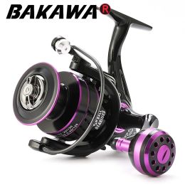 Moulinets BAKAWA Moulinet De Pêche Pesca Bobine En Métal KD CNC Rocker 5.0: 1 10 KG Max Drag 20006000 Carpe Accessoires D'eau Salée