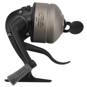 Carretes Black Swallow Spincasting Reel Señuelo Rueda Pesca Pescado Redondo Carrete Pesca Scamper Carrete Pescado Línea Interior Rueda Pesca Spincast