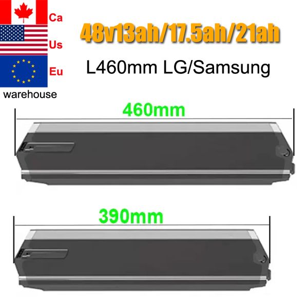 Reention Dorado 48v Battery 14Ah 16AH 17.5AH 19.2AH 21AH NCM Moscú más baterías EBIKE por 350W 500W 750W 1000W