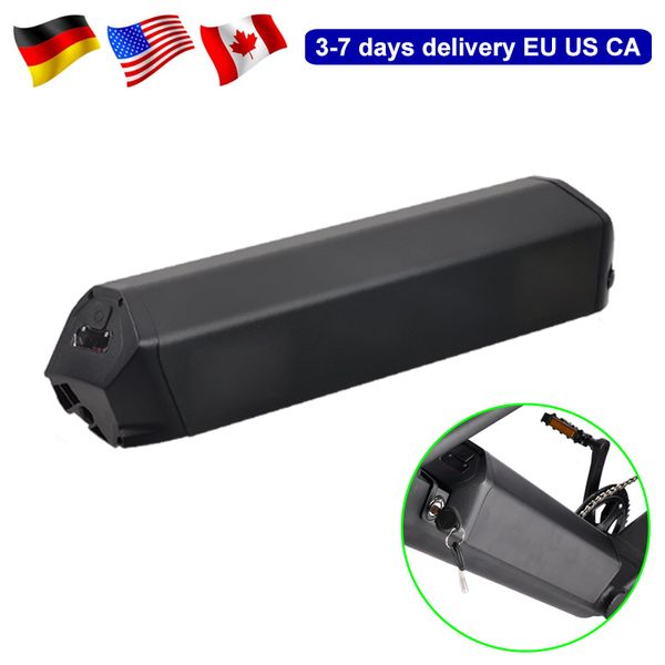 Reention dorado Batterie ebike semi-cachée 48v 14ah 21Ah 36V 15.6Ah rechargeable lithium ion 500W 750W 1000W moteur avec chargeur