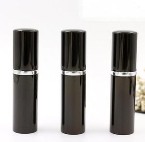Vulfles zwart Kleur 5 ml Mini Draagbare Hervulbare Parfum Verstuiver Spray Flessen Lege Flessen Cosmetische Containers Flessen
