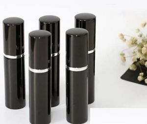 Navulfles Zwarte kleur 5 ml Mini Draagbare Hervulbare Parfum Verstuiver Spray Flessen Lege Flessen Cosmetische Containers Flessen C464