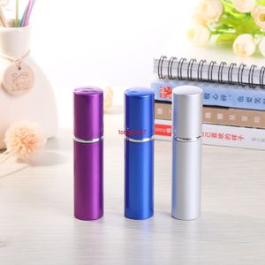 Rechargeable 10 ml Mini Parfum Vaporisateur Bouteille En Aluminium Atomiseur Portable Voyage Cosmétique Conteneur Bottleshipping