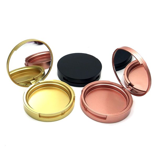 Compacts rechargeables Vide 59mm Contour Highlighter Blush Palette Make Up Container Palettes Cosmetics Organizer Palette for Travel Women Trip