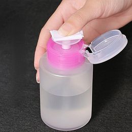 Navulbare cosmetische fles luchtdrukpomp dispenser nagellak remover reinigingscontainer manicure make-upgereedschap 60/150 ml-luchtdrukpomp voor cosmetische flessen
