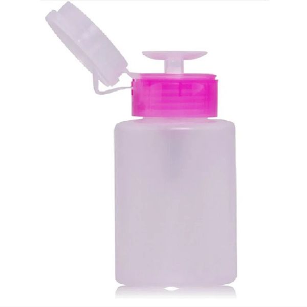 Rempillable Cosmetic Bottle Pompe Pressure Pompe Dispensher Rismol Repover Nettoyer Container Manucure Makeup Tool 60 / 150ml