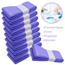 Recharges 1/5 / 10pcs Purple Diaper Pail Baby Rebills Sacs pour angelcare poubelle pour Sangenic Tommee Tippee pour Twist Cliquez pour Genie