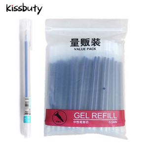 Refills 1100Pcs /Set Gel Pen Office Signature Rod for handle Red Blue Black Ink School Stationery Writing Supplies 230422