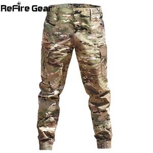 Rembourser Gear Gear Camouflage Pantalon Jogger Tactical Men Armée Combat Airsoft Pantalon Militaire Pantalon Casual Imperméable Mode Cargo Pant 201027