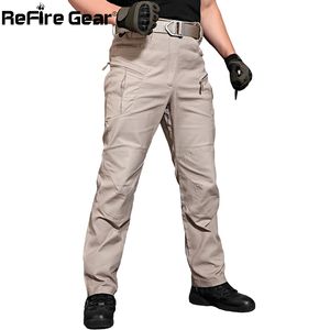 Refire Gear Nieuwe IX8 Cargo Broek Heren Taciturele Muti Zakken Swat Army Combat Pant Male Militaire Assault Katoen Training Broek LJ201007