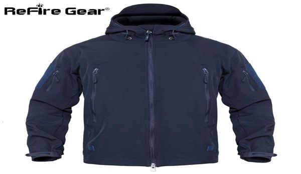 Refire Gear Waterproof Imploud Army Jacket Tactical Men Camuflage Military Jacket Softshell Breakbreaker Winter Bosto Bata Haz Canter C5681927