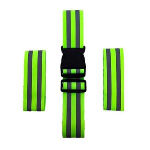 Reflecterende banden elastische armband polsband enkel been riemen veiligheidsreflector tape voor nacht joggen wandelen fietsen