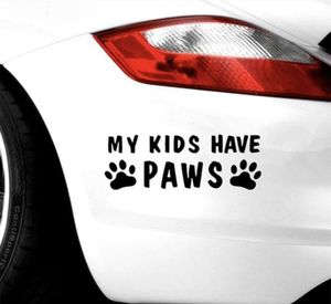 Reflecterend Mijn kinderen hebben poten Grappige autosticker Raammuur Bummper Laptop voorruit Waterdichte autodeur Motorsticker Vinyl 2775903