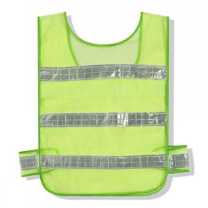 Reflecterend vest Jas Stof Constructie Beveiliging Veiligheidsvest Reflecterende werkkleding met hoge zichtbaarheid