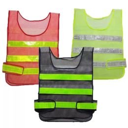 Vapa de seguridad de chalecos reflectantes Vestiones de cuadrícula hueca de alta visibilidad de alta visibilidad Seguridad de trabajo Tráfico de construcción LL