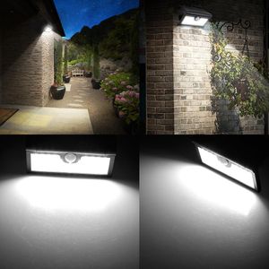 Brekingsindex Wall Lamp Solar Garden Light Body Sensor Home Indoor en Outdoor Elektrische lampen Waterdicht