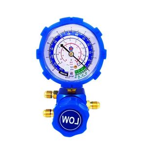 Freeshipping Koelmiddel Lage Manometer Airconditioning R12 R22 R134a Koelmiddel Manometer Onderhoud Tool Wvjgd