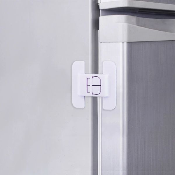 Réfrigérateur verrouillage de sécurité à preuves ouverts serrures de porte de sécurité pour la cuisine pour ménager.