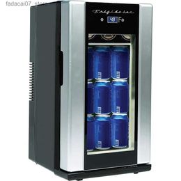 Frigoríficos Congeladores FRIGIDAIRE EFMIS567-AMZ 18 Latas o 4 Fondo de Vino Retro Bebidas Nevera Control de Temperatura Termoeléctrico FreeFree Inoxidable Q240327