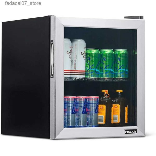 Refrigeradores Congeladores Mini refrigerador y enfriador de bebidas congeladas de hasta 60 latas enfriadas a 37 grados, perfecto para cerveza, vino, refrescos y música pop Q240326