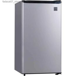 Refrigeradores Congeladores Mini refrigerante Compañía de refrigerantes compactos Control de termostato ajustable Puerta reversible Ideal Refrigerador 3.2 pies cúbicos Q240326