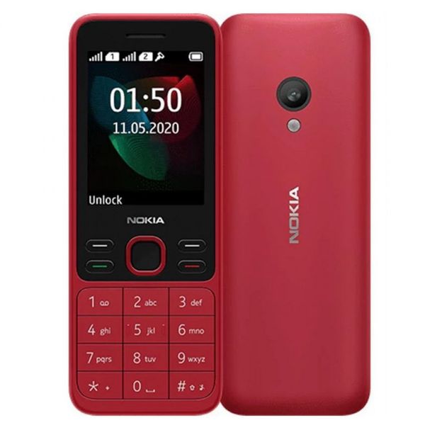 Téléphones portables remis à neuf téléphone classique d'origine Nokia 150 GSM 2G pour téléphone portable étudiant âgé