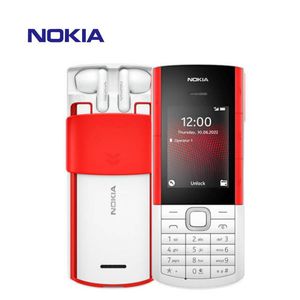 Téléphones portables remis à neuf téléphone classique d'origine Nokia 5710 GSM 2G pour téléphone portable étudiant âgé