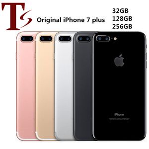 Gerenoveerde originele Apple iPhone 7 Plus 5,5 inch Vingerafdruk IOS 10 Quad Core 3GB RAM 32/128 / 256 GB ROM 12MP Ontgrendeld 4G LTE TELEFOON