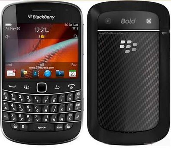 Smartphone d'origine BlackBerry 9900 Bold reconditionné débloqué 5MP 3G WIFI Bluetooth téléphone portable