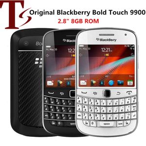 Refurbished Original BlackBerry Bold Touch 9900 2.8 Inch 8 GB ROM 5 MP camera touchscreen + qwerty toetsenbord 3G Smart mobiele telefoon