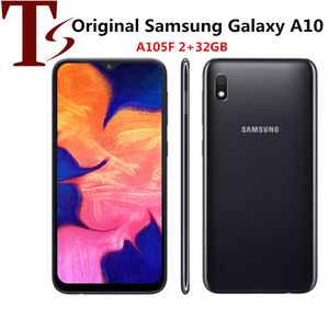 Remis à neuf d'origine Samsung Galaxy A10 A105F 6,2 pouces Octa Core 2 Go de RAM 32 Go de ROM 13MP Appareil photo Android Smart Phone 1pc
