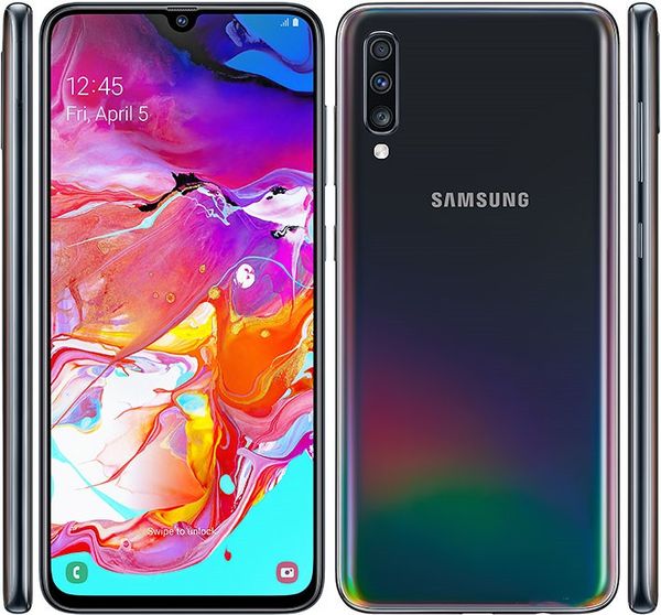 Rinnovato originale Samsung Galaxy A70 6,7 pollici Octa Core 6 GB RAM 128 GB ROM 32 MP sbloccato Android Smart Phone