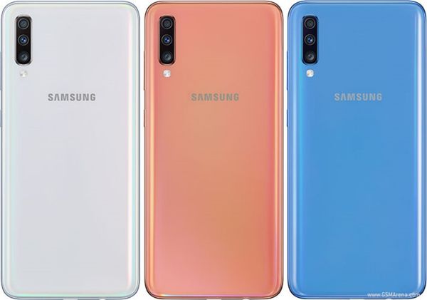 Reacondicionado Original Samsung Galaxy A70 A705F Dual SIM 6.7 pulgadas Octa Core 6GB RAM 128GB ROM 32MP Teléfono inteligente Android desbloqueado