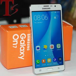 Samsung Galaxy On7 Mobiele Telefoon Refurbished Origineel 5.5 Inch Quad Core G6000 1.5Gb Ram 8Gb / Rom 13Mp