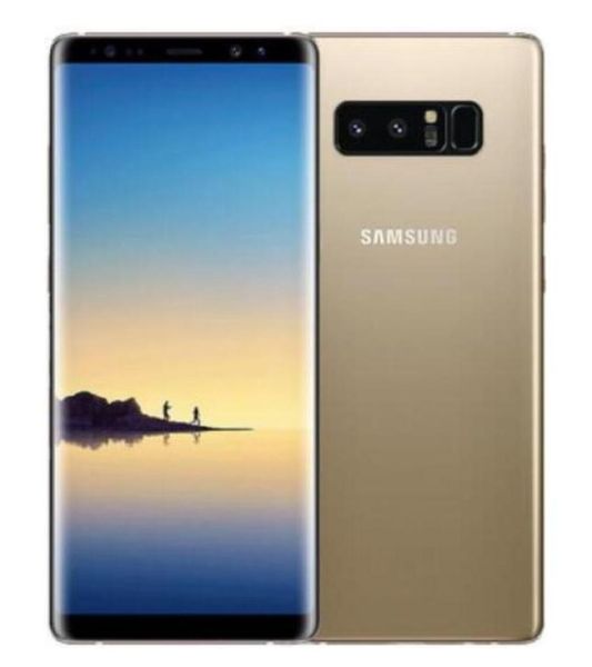 Rébraison d'origine Samsung Galaxy Note 8 N950F N950U Téléphone cellulaire déverrouillé Octa Core 6G64G Double caméras arrière 12MP 63INCH 4G LTE8694467