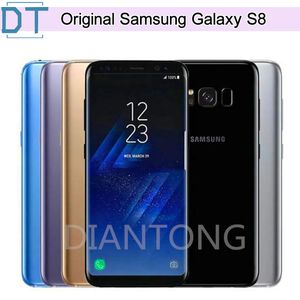 Samsung Galaxy S8 S8 Plus G955F G955U 4G original restaurado 6.2 pulgadas Octa Core 4GB RAM 64GB ROM 3500mAh Teléfono móvil inteligente, A + Excelente condición