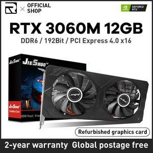 Gerenoveerd RTX3060M 12G Grafische kaarten Gaming GDDR6 RTX 3060M 12GB GPU Computer 192bit PCI Express X16 4.0